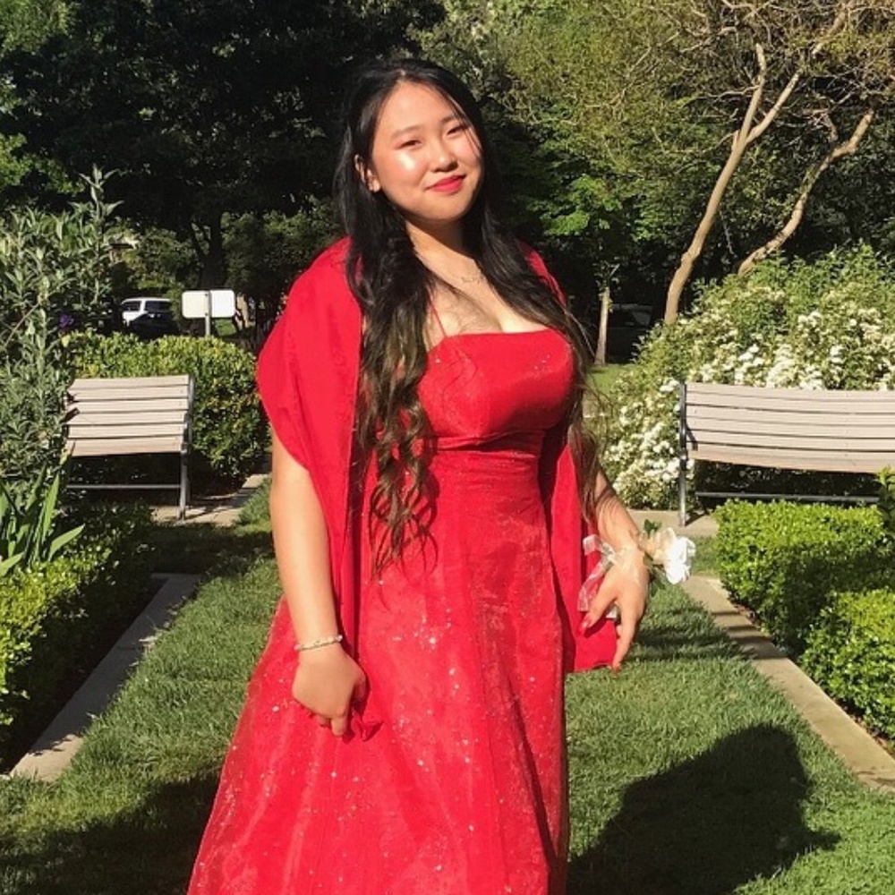 Zum Zum Red Prom Dress l Size:13-14